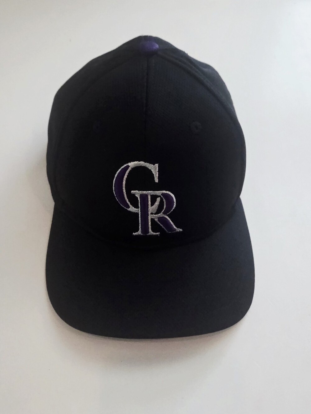 Colorado Rockies Black Baseball Cap For Kids